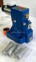 DBW20B2-5X/350CW110-50N9K4 - Предохранительный клапан Ду25 с давлением настройки до 350 бар, управление - X и Y - внутренние с разгрузкой B = открыт с электроуправлением W110